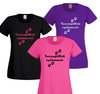 Naisten Valueweight T-paita "Tassunjälkiä sydämessä"