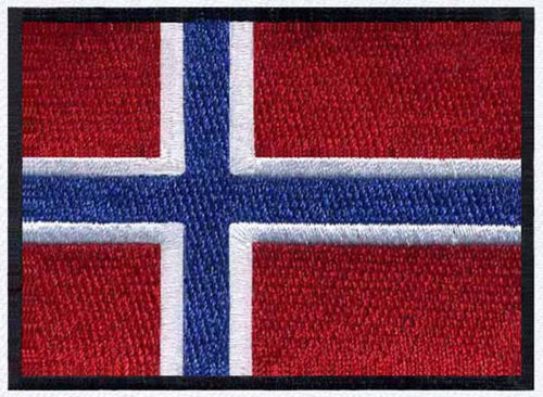 Kangasmerkki "Norjan lippu"