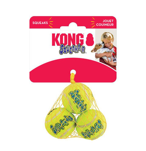 Kong SqueakAir® tennispallo S (3kpl/pkt)